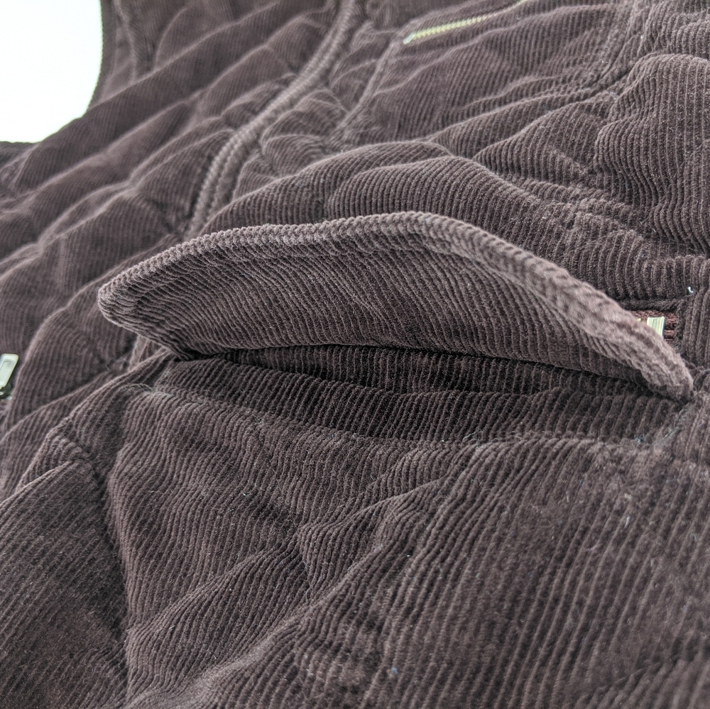 Eddie Bauer Corduroy Vest Size Small - Picture 8 of 12